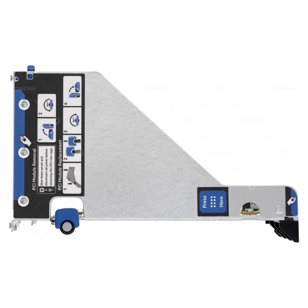 875087-001 KIT  HP 4-PORT NVME RISER WITH CAGE AND CABLE KIT FOR DL380 G10